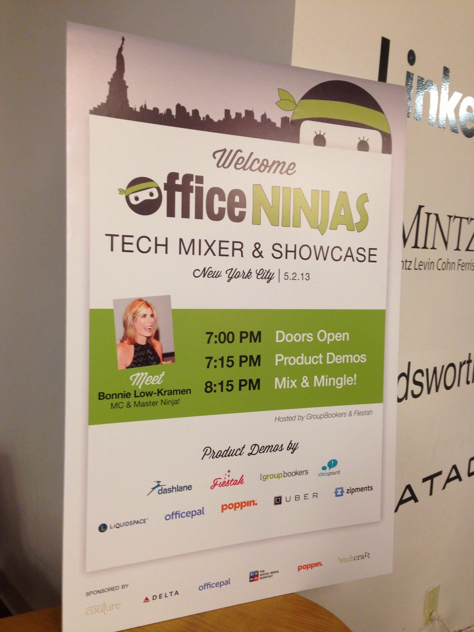 The first Office Ninjas Tech Event in NYC!