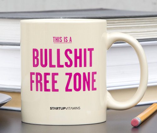 Bullshit Free Zone Mug - OfficeNinjas