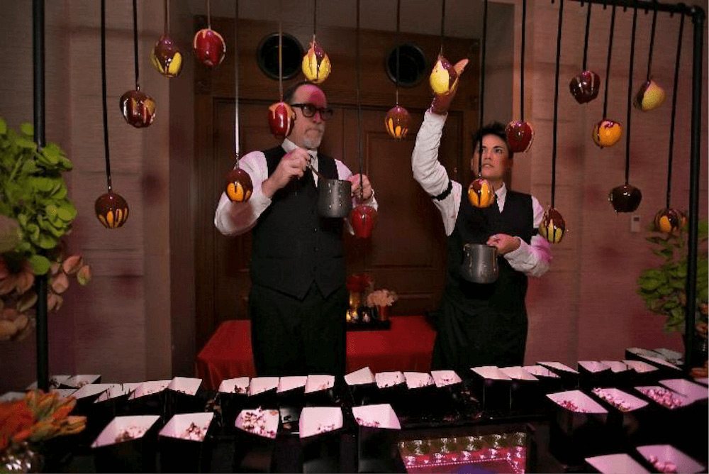 49 Square Catering’s “Suspended Animation” offers guests a new take on the ice cream sundae.