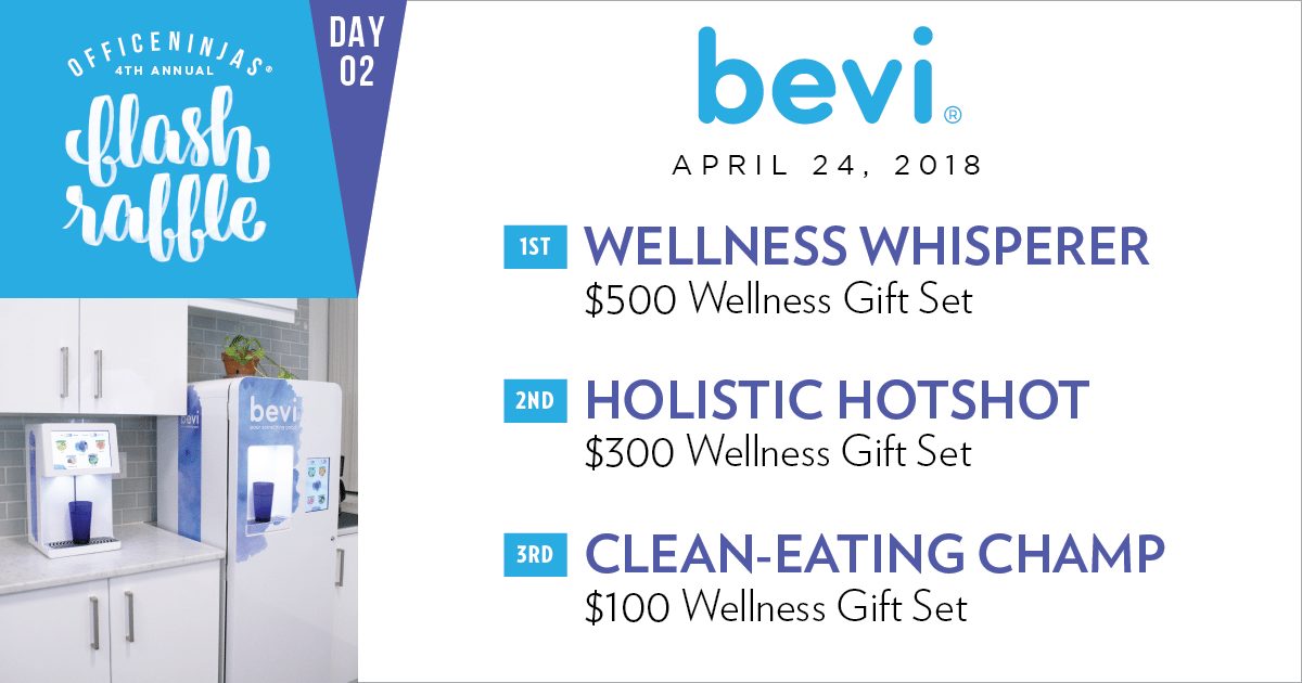 1st, Wellness Whisperer $500 Wellness Gift Set, 2nd Holistic Hotshot $300 Wellness Gift Set, 3rd Clean-Eating Champ $100 Wellness Gift Set