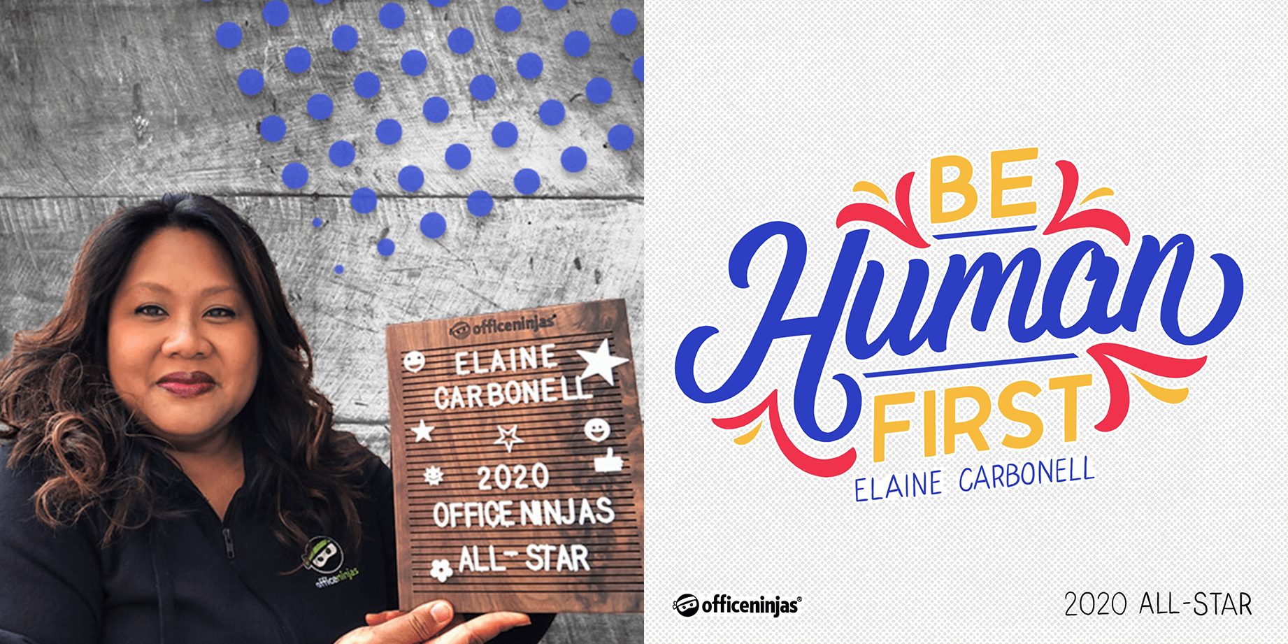 Meet 2020 OfficeNinjas All-Star Elaine Carbonell.